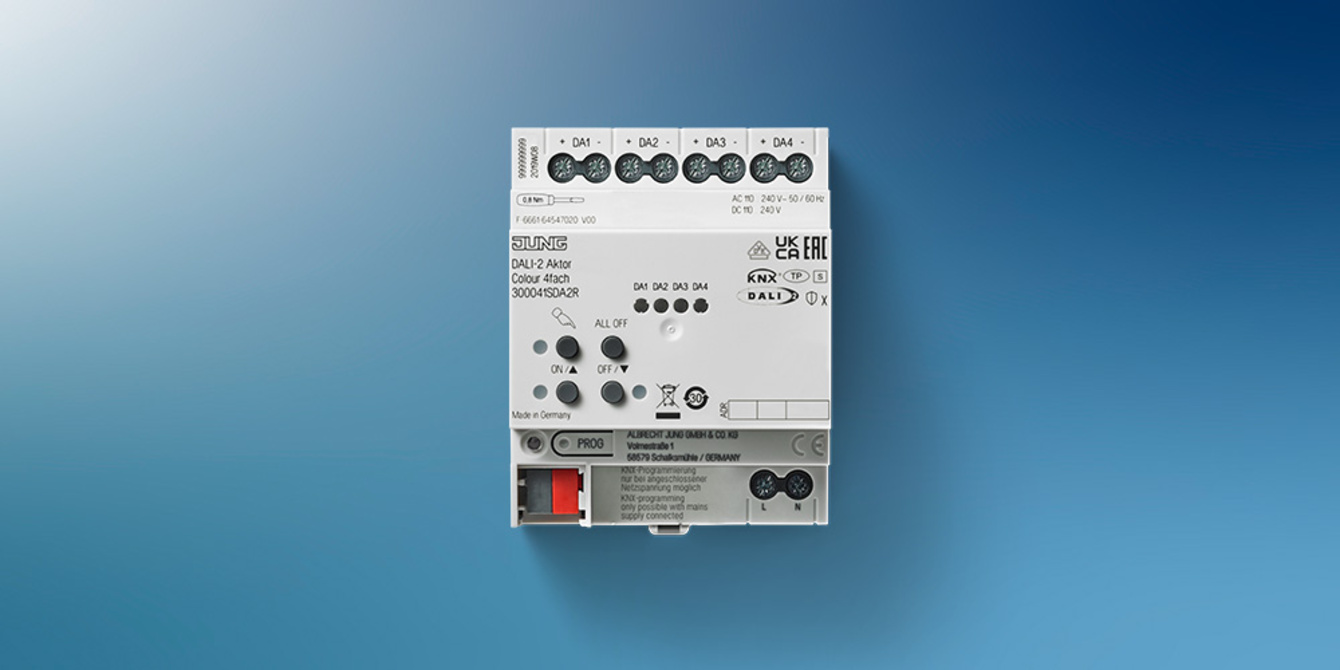 KNX DALI 2 Gateway Colour bei Mario & Fritz Klees Elektroinstallations GmbH in Wiesbaden